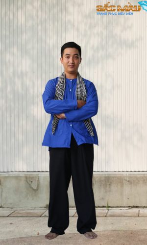 bà ba nam xanh bích