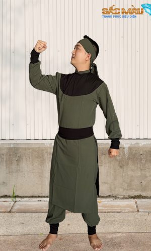 Đồ cổ trang nam xanh rêu