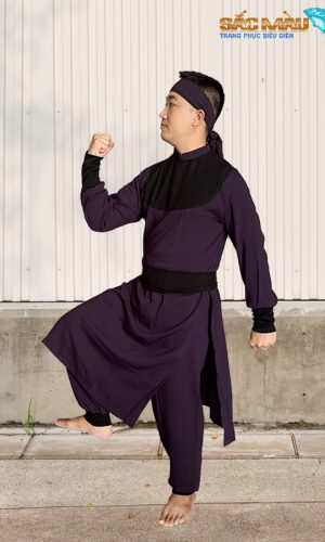 Đồ cổ trang nam tím