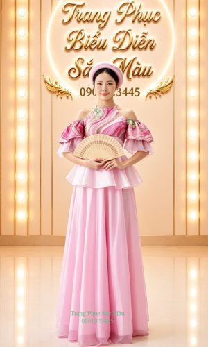 yếm múa hồng gấm
