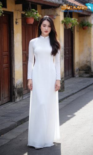 Áo dài trắng học sinh