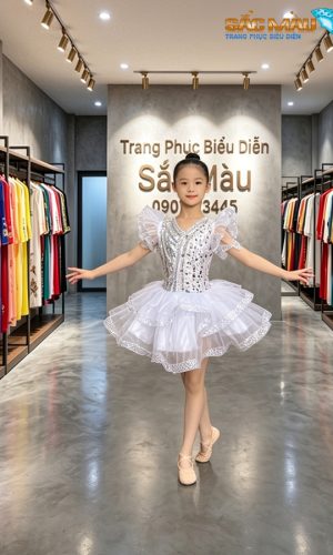 Đầm công chúa trắng
