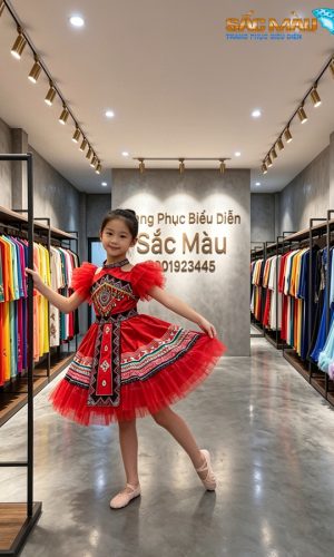 Đồ múa dân tộc h'mong tiểu học