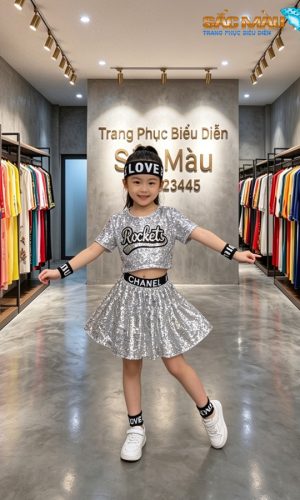 Đồ nhảy trắng trẻ em