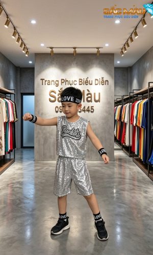 Đồ nhảy trắng bé trai