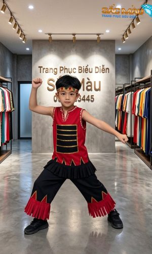 Đồ tây nguyên bé trai mầm non