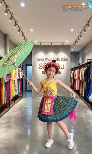 thuê đồ dân tộc trẻ em