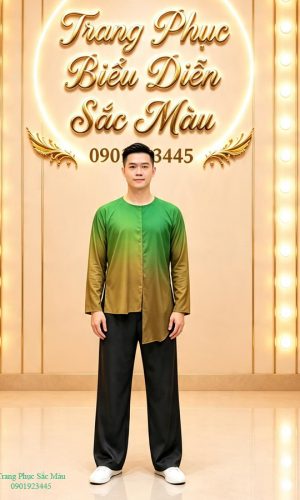 ba ba nam xanh nau