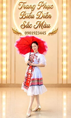 do mua dan toc h'mong trang