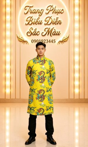 ao dai nam vang rong